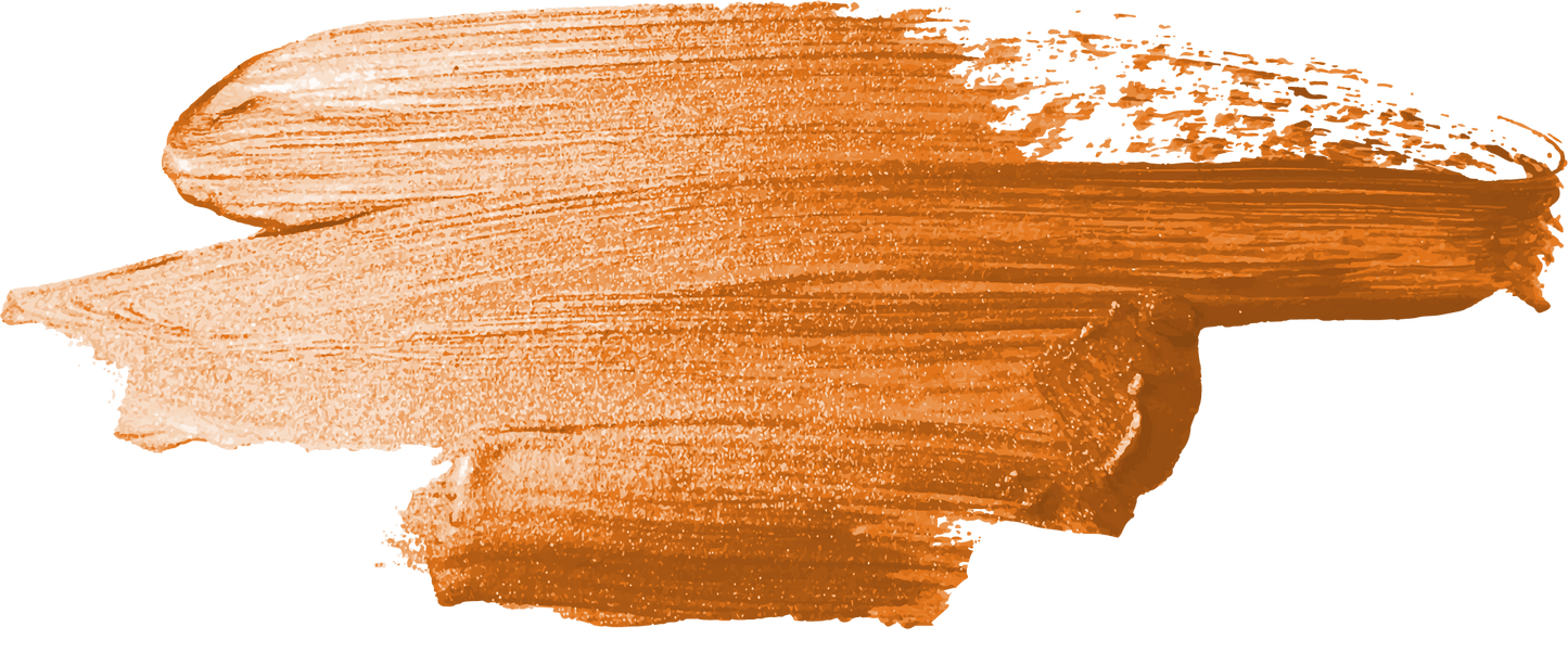Resin Edge Highlighter - Sunset Orange
