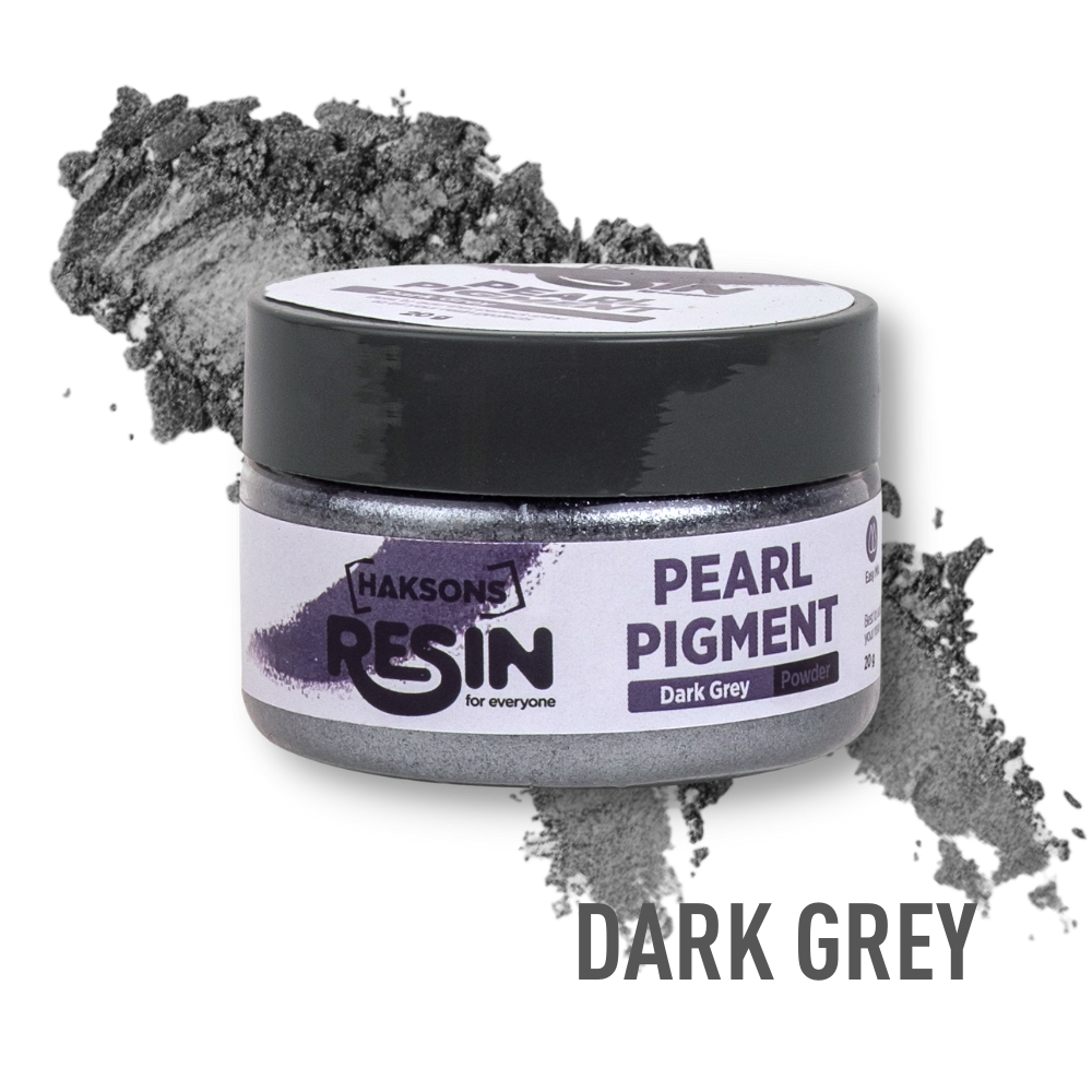 Haksons Pearl Powder (Mica Pigments) - Dark Grey
