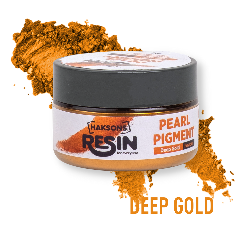 Haksons Gold Range Pearl Pigments (Mica Pigments) - Pack of 4 colours