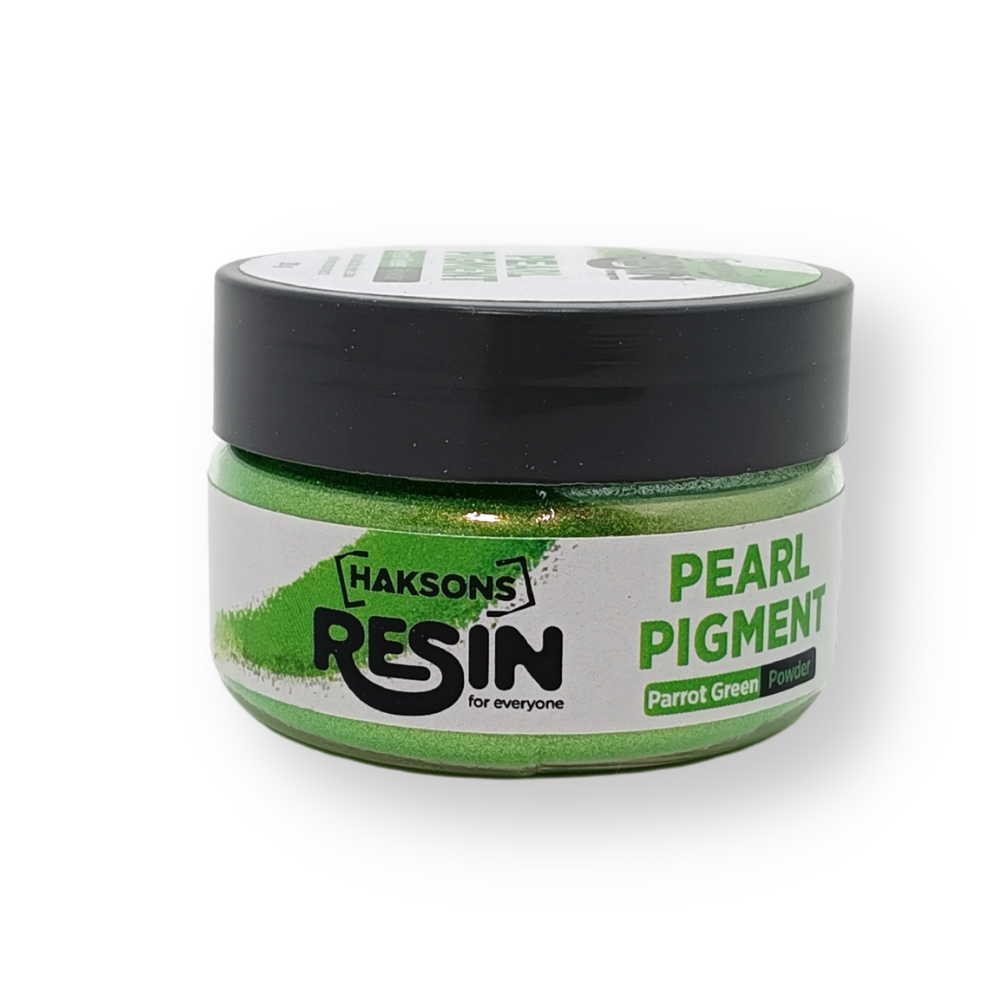 Haksons Pearl Powder (Mica Pigments) - Parrot Green