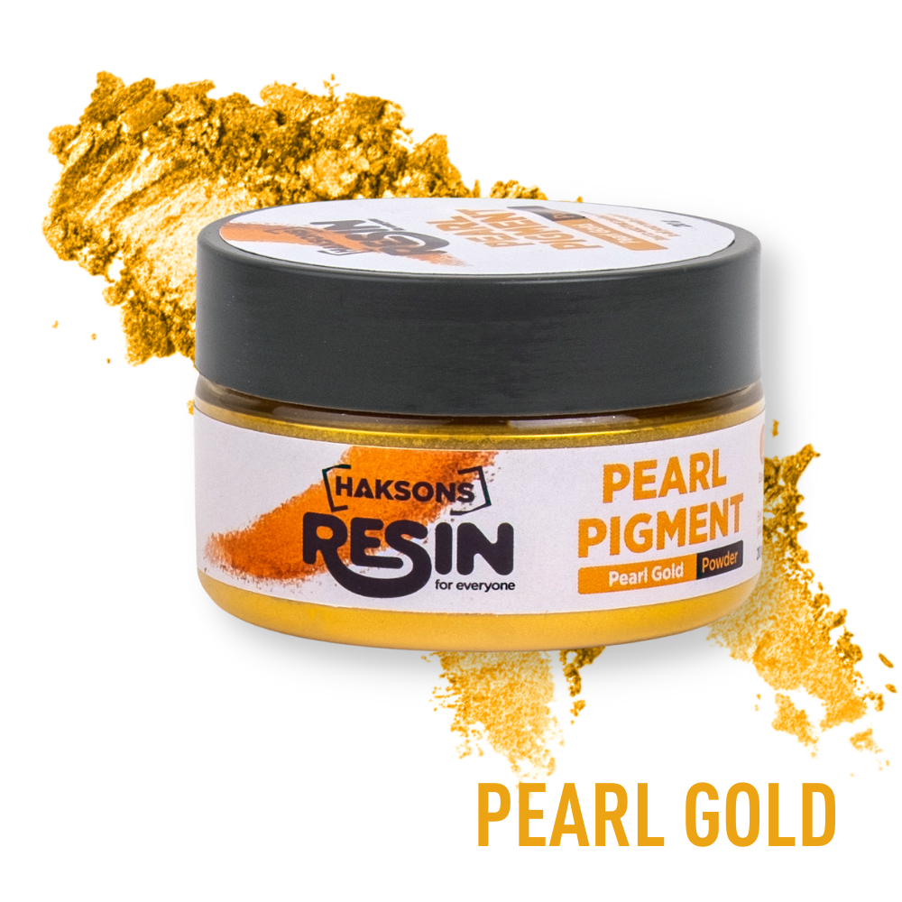 Haksons Gold Range Pearl Pigments (Mica Pigments) - Pack of 4 colours
