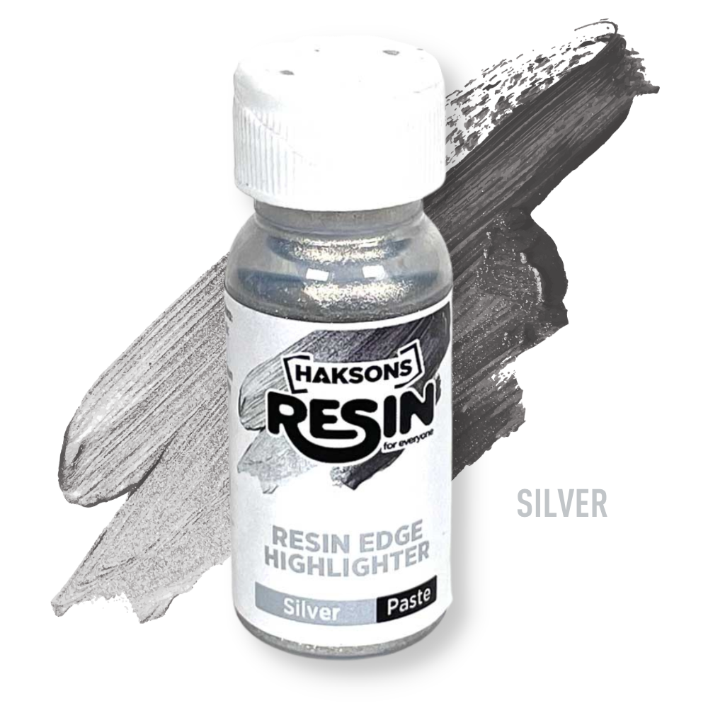 Resin Edge Highlighter - Silver