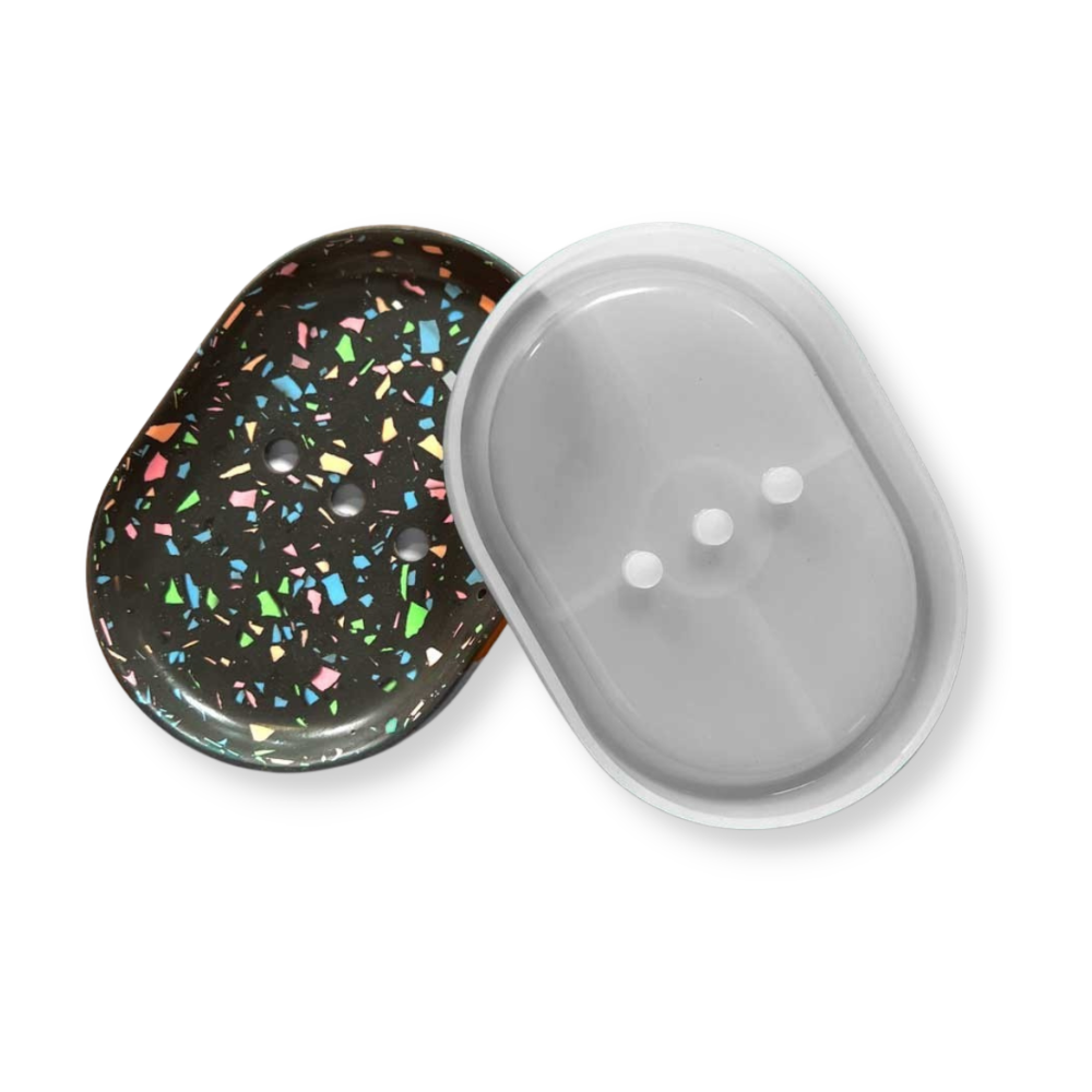Soap Dish Silicone Mould - Jesmonite | Epoxy Resin | Cement