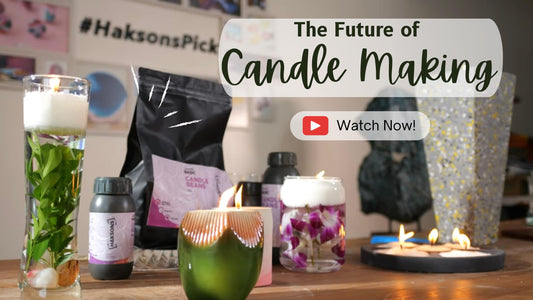 Haksons Candle Beans: Reusable, eco-friendly soy wax beans for candle-making