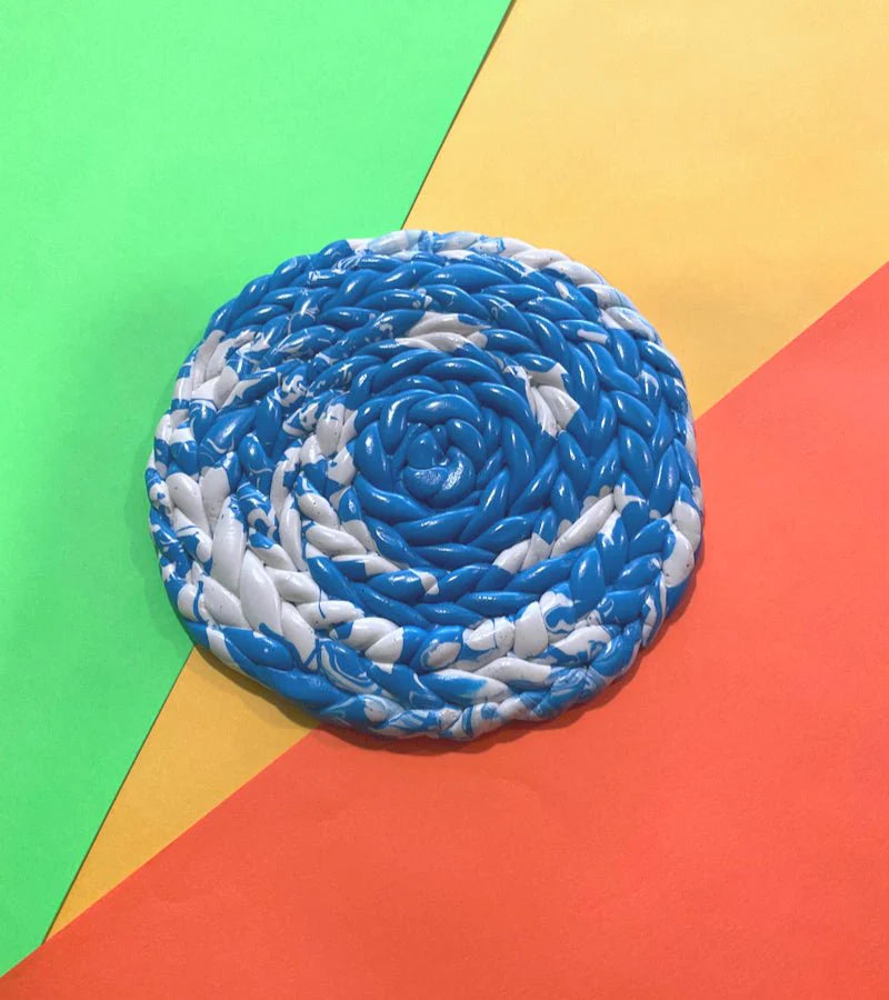 Braided Circle Trinket Tray Silicone Mold