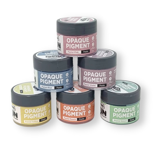 Haksons Opaque Pigment /Colors for Resin - Pastel Shades (Pack of 6)