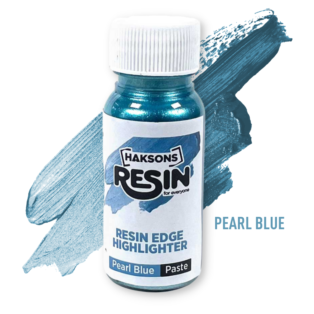 Resin Edge Highlighter - Pearl Blue