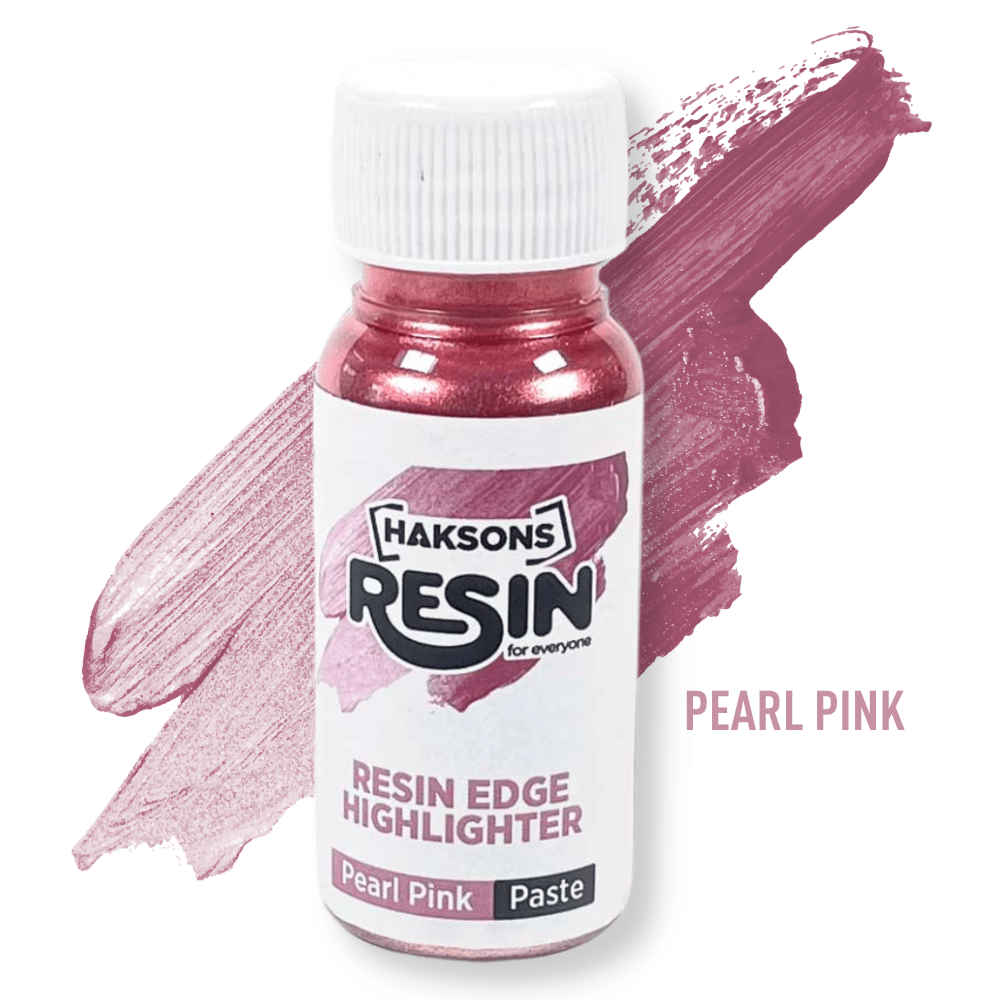 Resin Edge Highlighter - Pearl Pink