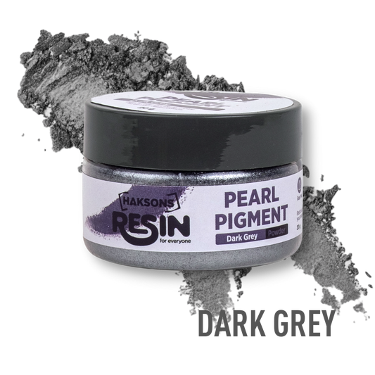 Haksons Pearl Powder (Mica Pigments) - Dark Grey