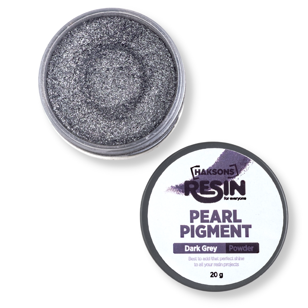 Haksons Pearl Powder (Mica Pigments) - Dark Grey