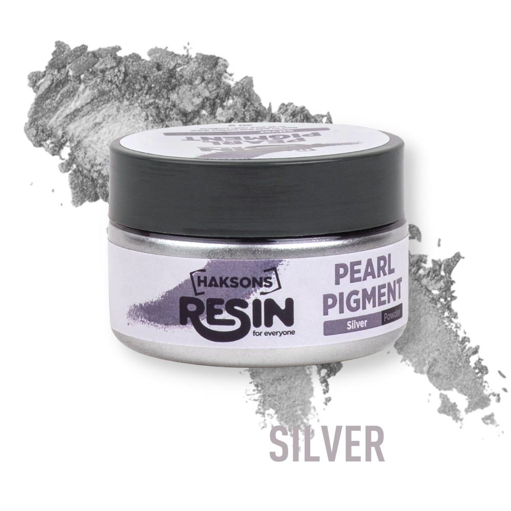 Haksons Pearl Powder (Mica Pigments) - Silver