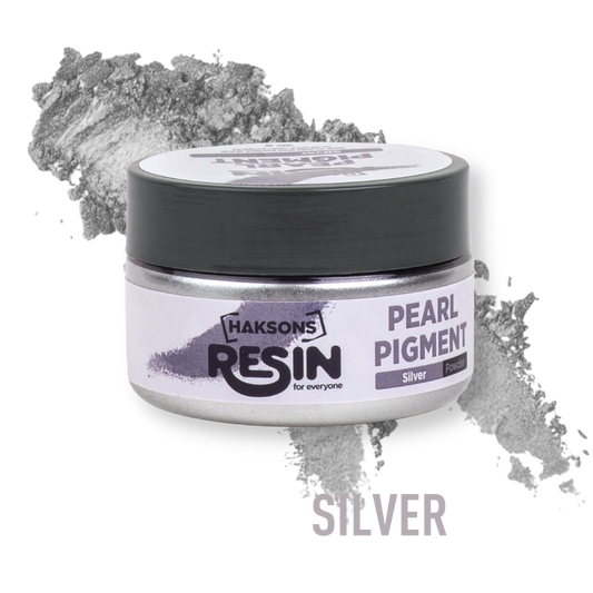 Haksons Pearl Powder (Mica Pigments) - Silver