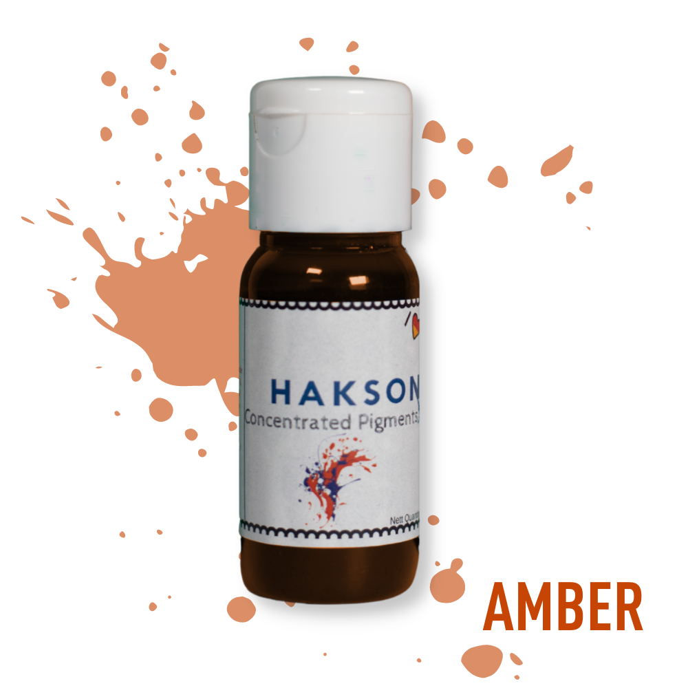 Haksons Concentrated Pigments - Amber (Translucent Pigments)