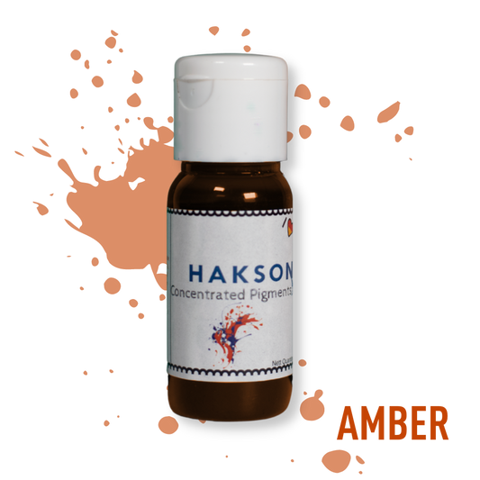 Haksons Concentrated Pigments - Amber (Translucent Pigments)