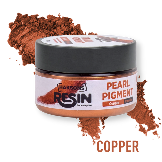 Haksons Pearl Powder (Mica Pigments) - Copper