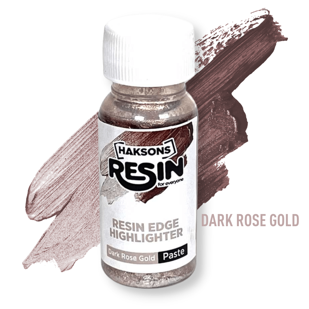 Resin Edge Highlighter - Dark Rose Gold