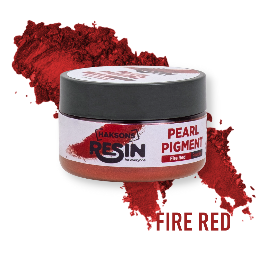 Haksons Pearl Powder (Mica Pigments) - Fire red