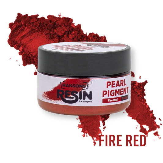 Haksons Pearl Powder (Mica Pigments) - Fire red