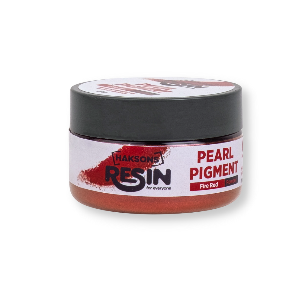 Haksons Pearl Powder (Mica Pigments) - Fire red