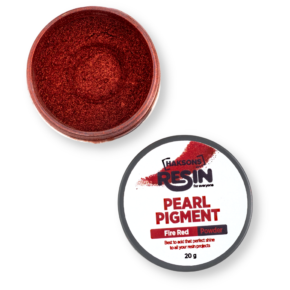 Haksons Pearl Powder (Mica Pigments) - Fire red