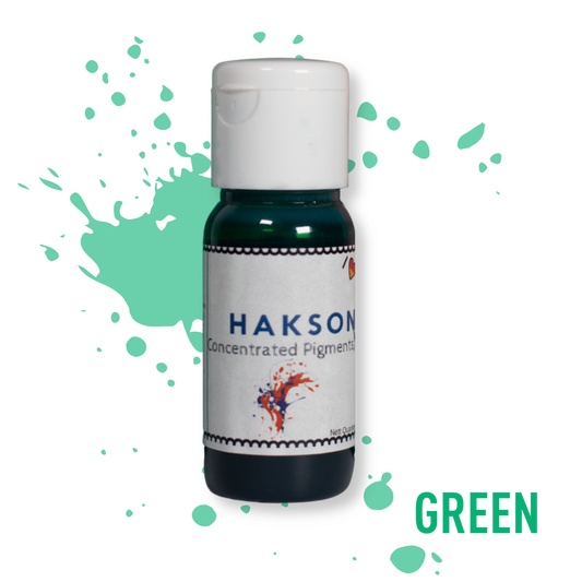 Haksons Concentrated Pigments - Green (Translucent Pigments)