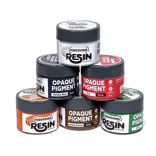 Haksons Opaque Pigment /Colors for Resin (Pack of 6)