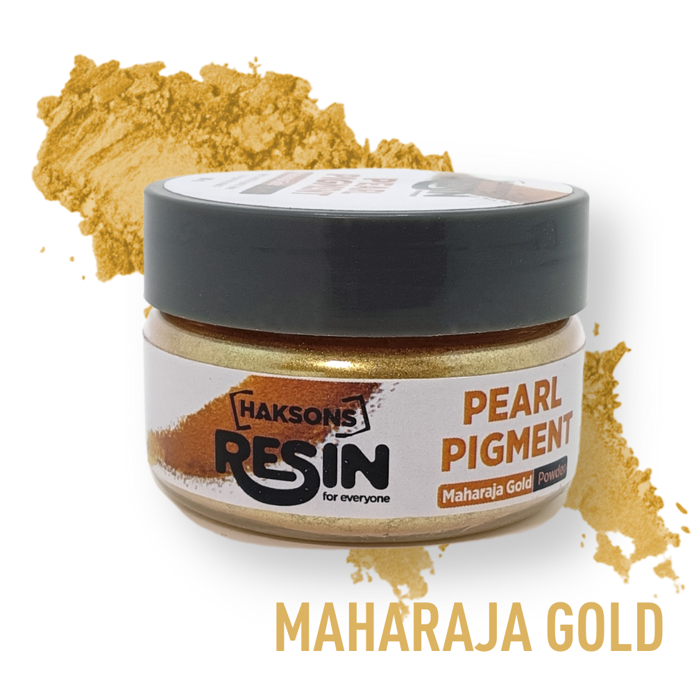 Haksons Pearl Powder (Mica Pigments) - Maharaja Gold