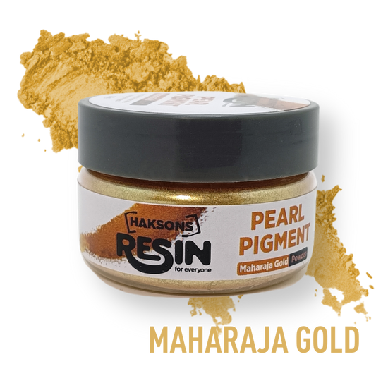 Haksons Pearl Powder (Mica Pigments) - Maharaja Gold