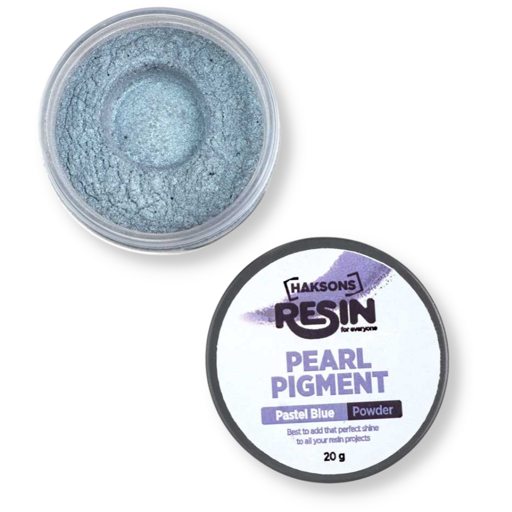 Haksons Pearl Powder (Mica Pigments) - Pastel Blue