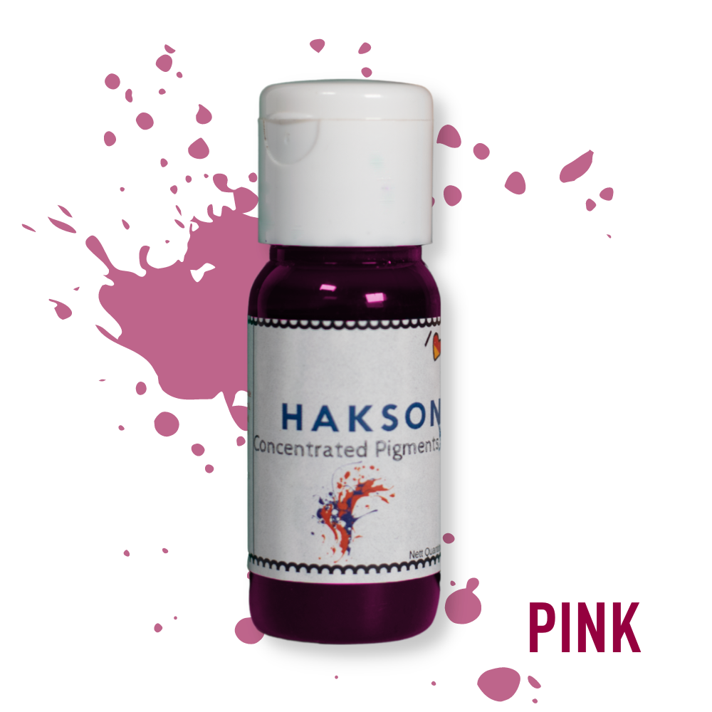 Haksons Concentrated Pigments - Pink (Translucent Pigments)