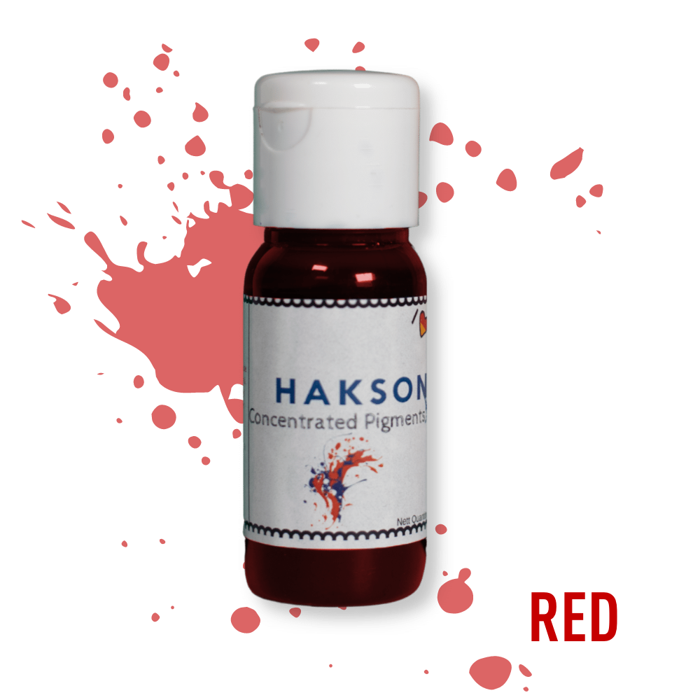 Haksons Concentrated Pigments - Red (Translucent Pigments)