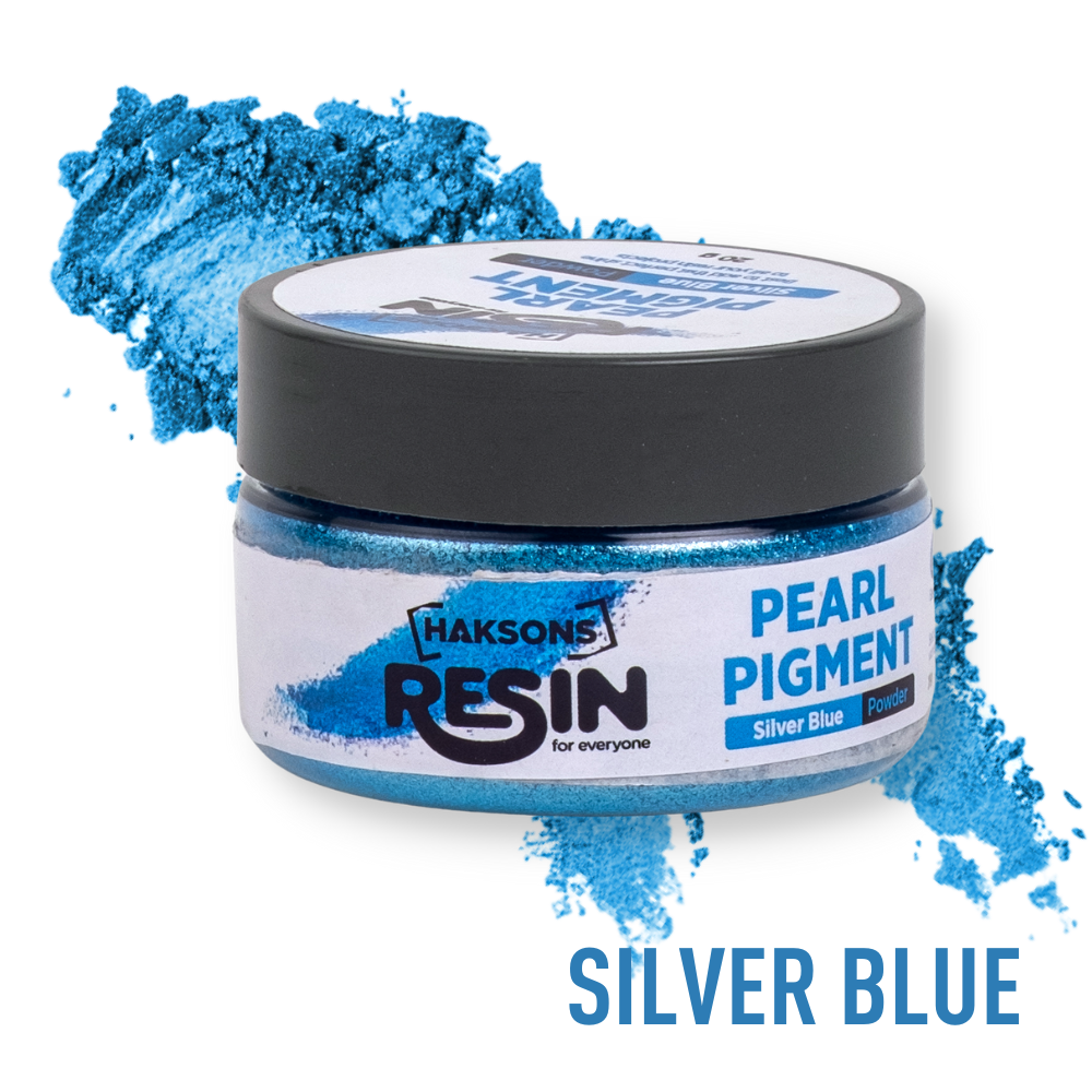 Haksons Pearl Powder (Mica Pigments) - Silver Blue