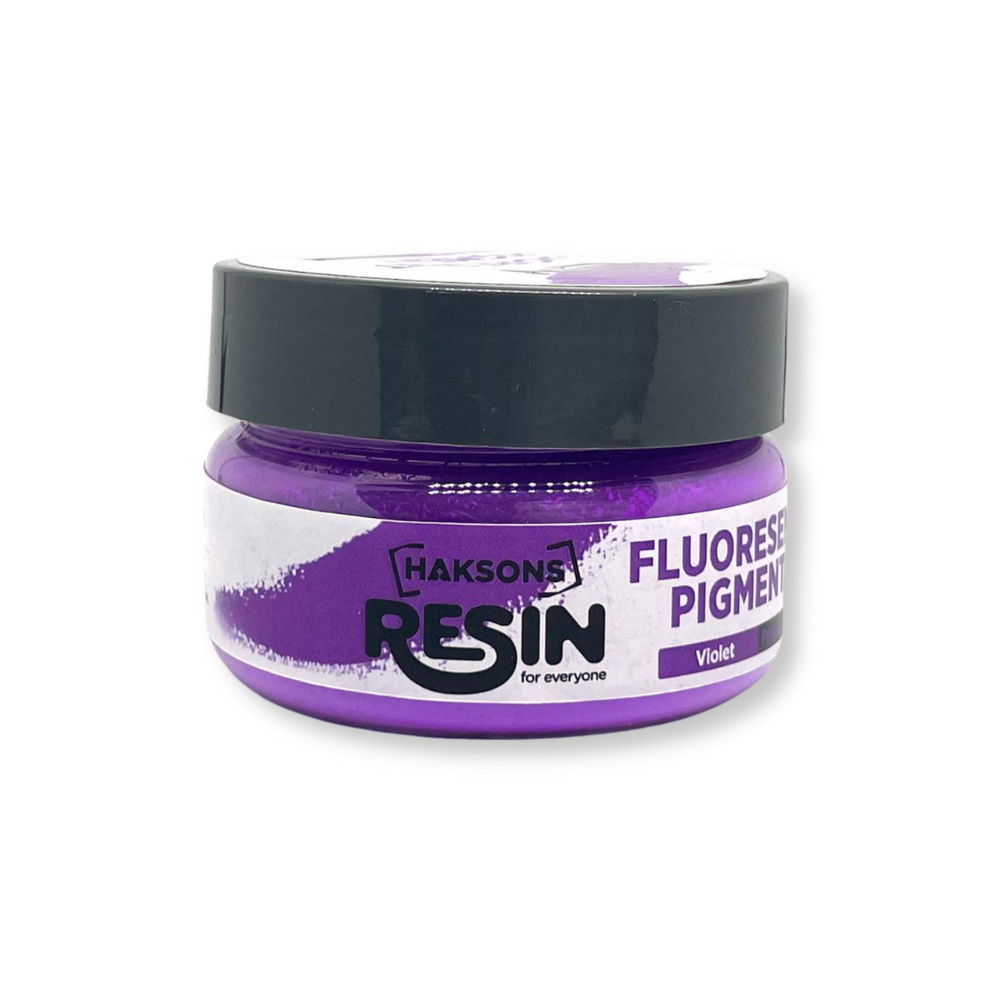 Haksons Fluorescent Pigments (Powder) - Violet (Resin / Jesmonite / Concrete)